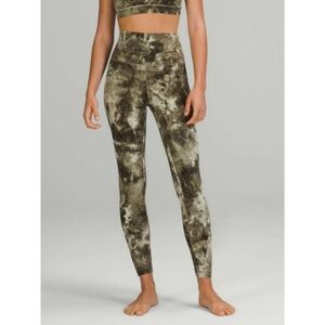 Lululemon Align High-Rise Pant 28"' Diamond Dye Light Sage Medium Olive